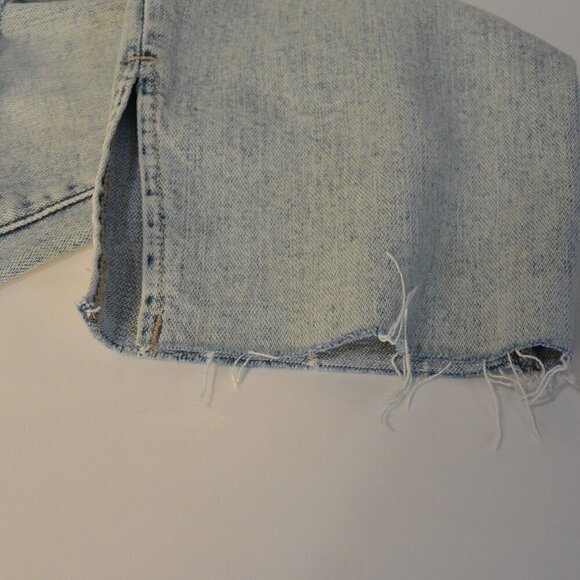 Old Navy High Rise Curvy O.G. Straight Light Wash Button Fly Women's Size 14 - Picture 5 of 12